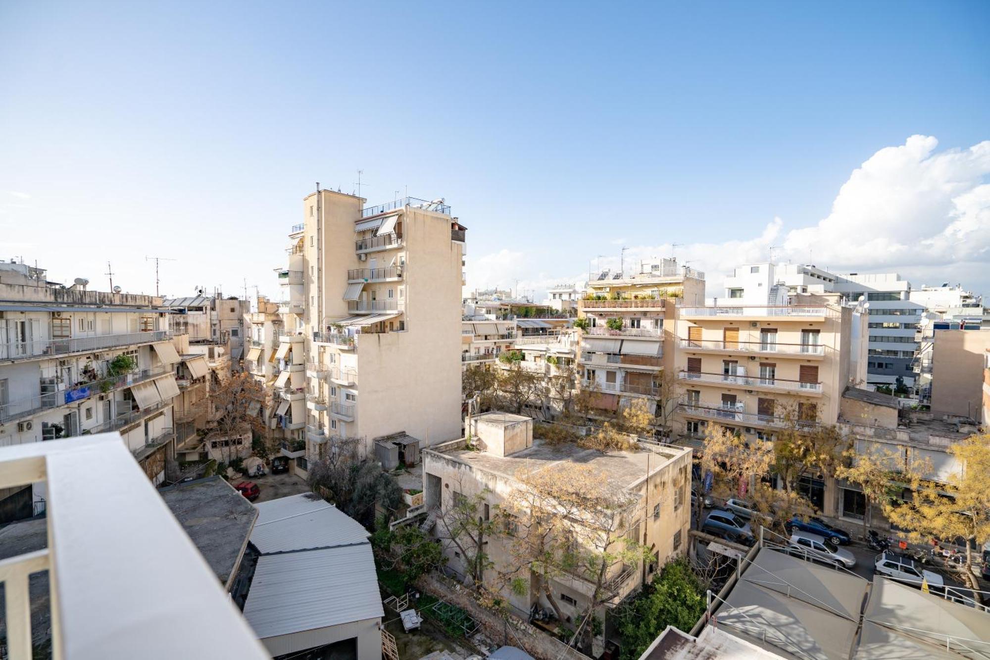 Agios Ioannis Metro St. 2 Bedrms 6 Pers. Apartment Athene Buitenkant foto